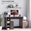 Scrivania Per PC Legno Moderna Aosom Con Cassetto E Ripiano