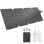 Pannello Solare Aosom 36W – 1 porta USB-C – Pieghevole – Resistenza IP67