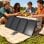 Pannello Solare Aosom 36W – 1 porta USB-C – Pieghevole – Resistenza IP67
