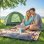 Pannello Solare Aosom 100W – 2 porte USB-A e USB-C – Pieghevole – IP67