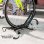 Supporto bici regolabile Aosom 75x41x71-81 cm nero