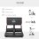 Macchina Squat 3 In 1 Aosom Multifunzione Acciaio