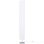 Lampada Da Terra Aosom Design Moderna Tessuto 14x14x120cm Bianco