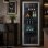 Refrigerador Severin FKS 8841 para bebidas 241L puerta cristal LED negro