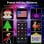 Rideau lumineux intelligent OVO DIY 400 LED RGB contrôle application