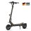 Patinete elétrico Ausom L1 ABE 500W Autonomia 70km Suspensão 10" Cinzento Amarelo