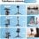 Supporto selfie treppiede e montaggio 3 in 1 Ulanzi MT-44 B Bluetooth