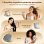 Secador de Cabelo Iónico Inteligente Teendow My78pa 110000 RPM 4 Temperaturas 3 Velocidades Ecrã Táctil Dourado