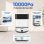 Aspirateur Robot Teendow avec Vidage Automatique Navigation LDS 10.000 Pa