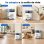 Aspirateur Robot Teendow avec Vidage Automatique Navigation LDS 10.000 Pa