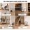 Robot Aspirador Teendow 6000 Pa con Autovaciado Navegación LDS Wifi Control por Voz
