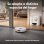 Robot Aspirador Teendow 6000 Pa con Autovaciado Navegación LDS Wifi Control por Voz