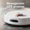 Robot Aspirador Teendow 6000 Pa con Autovaciado Navegación LDS Wifi Control por Voz
