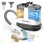 Aspirador de Estofos Teendow 450W 13000PA Duplo Depósito 1000ml+550ml