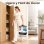 Aspirador de Estofos Teendow 450W 13000PA Duplo Depósito 1000ml+550ml