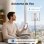 Robot nettoyeur vitres Teendow 5500Pa Intell Assist Voix