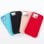 Capa Dam Electronics Essential Silicone Interior Aveludado para iPhone 15
