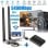 Placa Rede OVO MT7922 PCIe 5400 Mbps Wi-Fi 6E Tribanda Bluetooth 5.3
