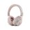 Auriculares Guess Bluetooth inalámbricos diadema con ENC y logo dorado rosa