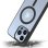 Funda para móvil Dam Electronics Hybrid Stoßfest Silikon PVC Transparent für iPhone 12 und 12 Pro