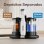 Aspirador de Estofos Teendow 450W 11000Pa Duplo Depósito 1500ml+800ml