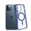 Capa híbrida Dam Electronics silicone e PVC transparente para iPhone 12 Pro Max