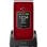 Bea-Fon SL605 LTE 4G 2,4" Concha SOS IP54 Negro Rojo