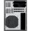 Torre PC Silverstone CS240 Big Tower Mini-ITX/Mini-DTX 4 Bahías 306 mm Negra