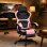 Cadeira Gaming Rolipo W3490-6073-BP Reposapies Extensivel
