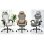 Chaise Gaming Rolipo W3490-6072-WG Reposapies Cuir Proteine Respirant