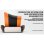 Silla Gaming Rolipo W3298P Soporte Lumbar 200 kg Cuero PU Negro/Naranja