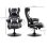 Sedia Gaming Ergonomica Rolipo 921-576WT Altoparlanti Bluetooth