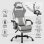 Cadeira Gaming Ergonomica Rolipo W3490-6072-GW Reclinavel 135°
