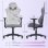 Silla Gaming Ergonómica Rolipo KORNOX Tela Ajustable Blanca/Morada