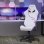 Silla Gaming Ergonómica Rolipo KORNOX Tela Ajustable Blanca/Morada