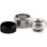 Refrigeración líquida Thermal Grizzly DeltaMate Fitting HT16 Gloss Nickel 6-Pack