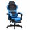 Ergonomischer Gaming-Stuhl Rolipo W3490-6073-BB Verstellbare Fusstütze