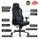 Silla Gaming Arozzi Vernazza Reclinable 165° Tela Ultrasuave Negra