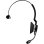Auricolari Jabra Biz 2300 con cavo USB-C, cancellazione rumore, microfono, uso ufficio, nero