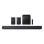 Barra de Sonido Samsung HW-Q930H 9.1.4 580W Bluetooth WiFi Dolby Atmos Negra Titan Black