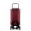 Chariot de courses Rolser Thermo Fresh MF Aluminium 2/4 roues Bourgogne