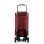 Chariot de courses Rolser Thermo Fresh MF Aluminium 2/4 roues Bourgogne