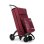 Chariot de courses Rolser Thermo Fresh MF Aluminium 2/4 roues Bourgogne