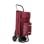 Chariot de courses Rolser Thermo Fresh MF Aluminium 2/4 roues Bourgogne