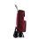 Chariot de courses Rolser Thermo Fresh MF Aluminium 2/4 roues Bourgogne
