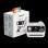 Cámara instantánea Polaroid Go Gen 3 Flash Espejo Autodisparador Blanco