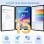 Tablette TABWEE T80 WiFi 10,1" 18 Go Gris 128 Go Batterie longue durée