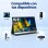 Monitor Uperfect 15.6" UltraHD 4K 60Hz QLED HDR Type-C Mini HDMI VESA