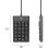 Teclado Mobility Lab ML300894 alámbrico USB numérico compacto retroiluminado