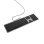 Teclado Mobility Lab DesignTouch ergonómico ultra fino con cable USB AZERTY Mac